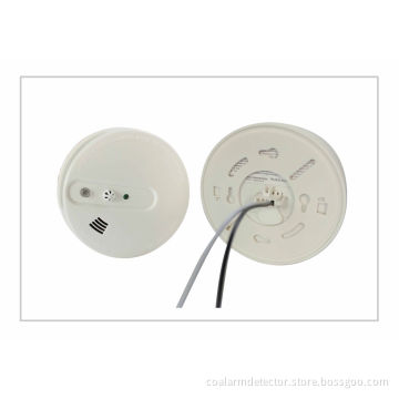 Wired Smoke And Heat Detectors 9v Battery Operated For Hotels / Markets